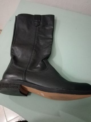 Stivali donna vera pelle neri taglia 40