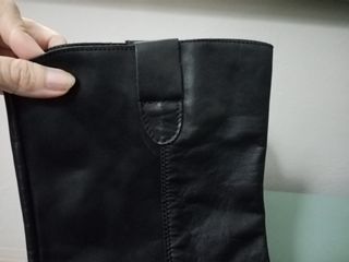 Stivali donna vera pelle neri taglia 40