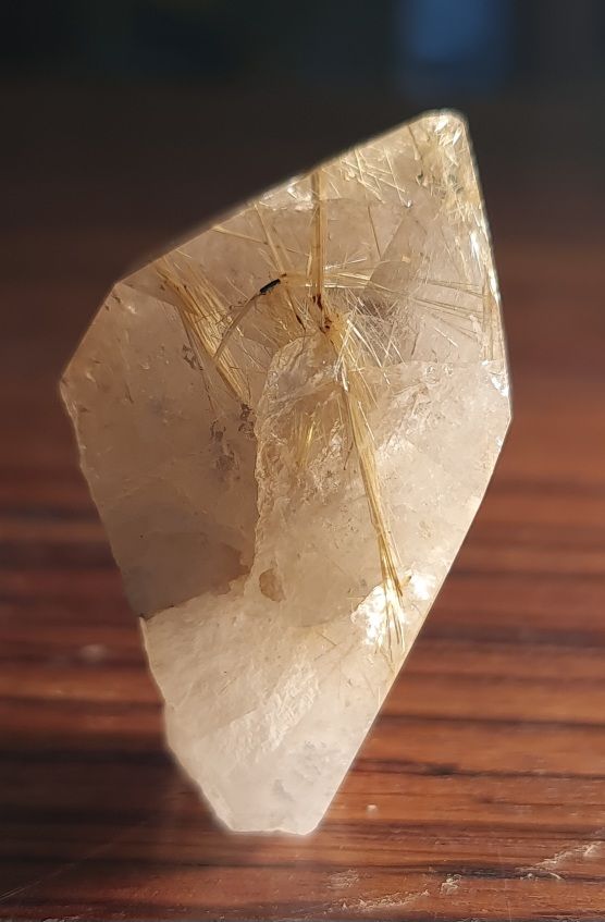 Completa Rutil e 2 Cristalli di Rocca