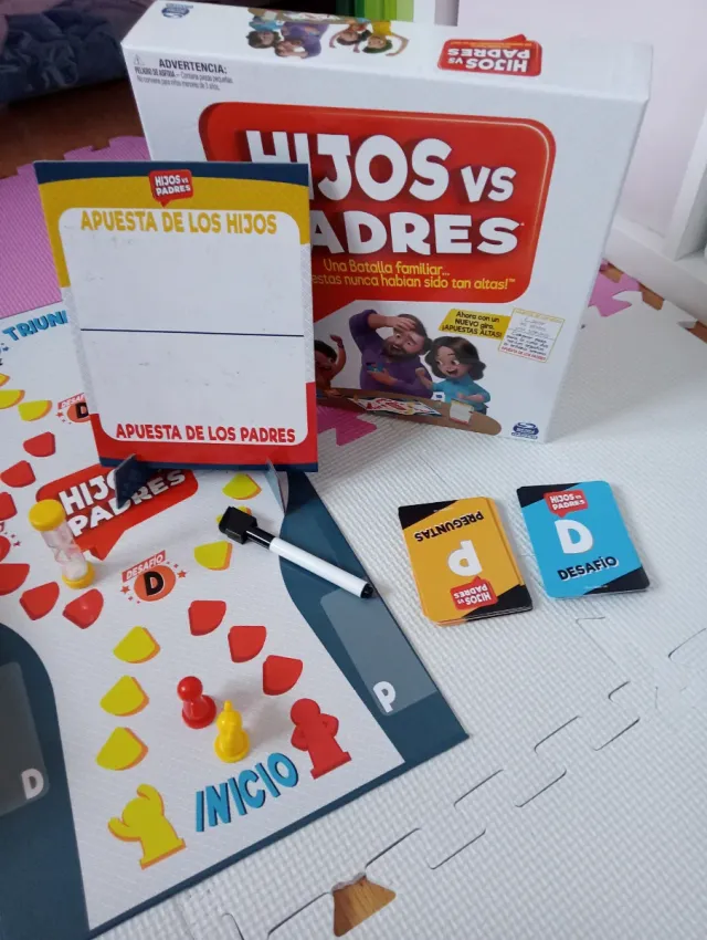 Juego de mesa Hijos vs Padres