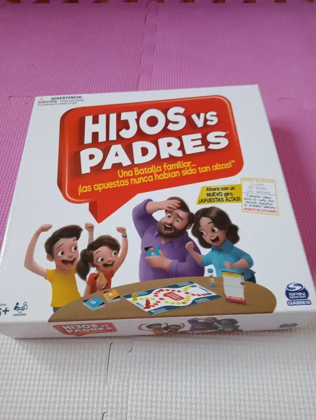 Juego de mesa Hijos vs Padres
