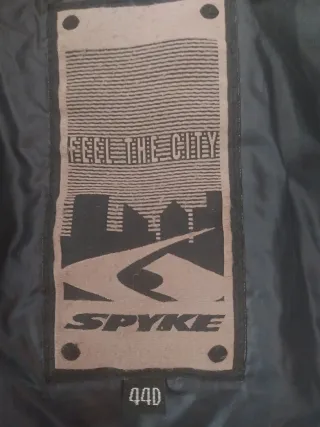 Chaqueta de moto negra