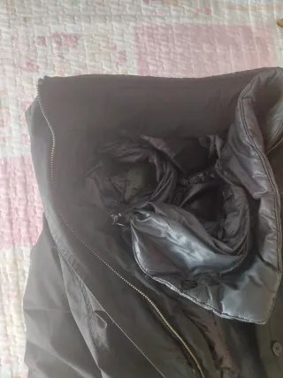 Chaqueta de moto negra