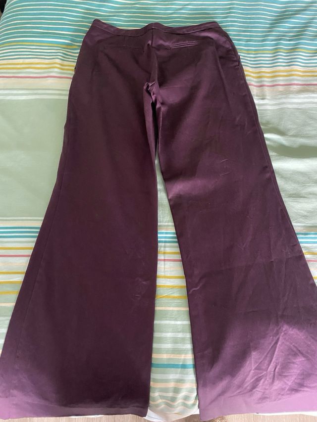 Pantalón morado Don Algodón Talla L