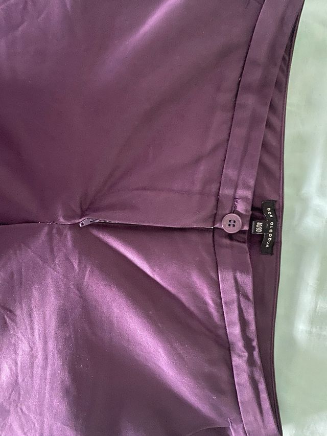 Pantalón morado Don Algodón Talla L