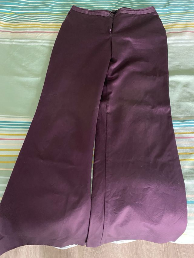 Pantalón morado Don Algodón Talla L