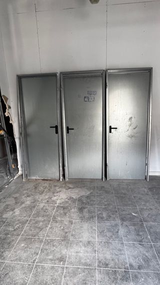 Puertas de trastero metálicas