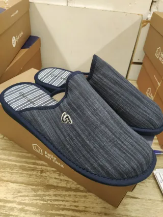 Zapatillas Garzón Hombre Talla 42 Azul/Gris