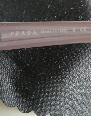 PRADA Occhiali Vista Originali VPR 05L nero/lilla