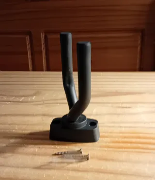 Soporte para guitarra negro