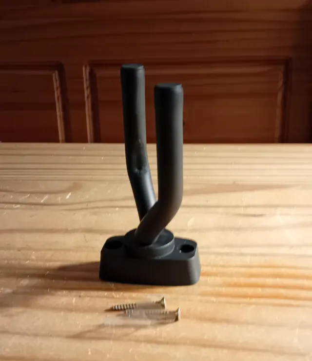 Soporte para guitarra negro