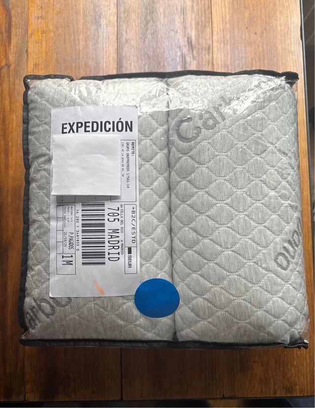 Pack 2 Almohadas Viscoelásticas Carbono 70cm