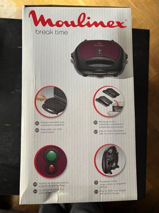 Moulinex Sandwichera y Gofrera