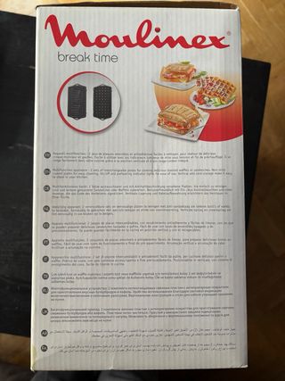 Moulinex Sandwichera y Gofrera