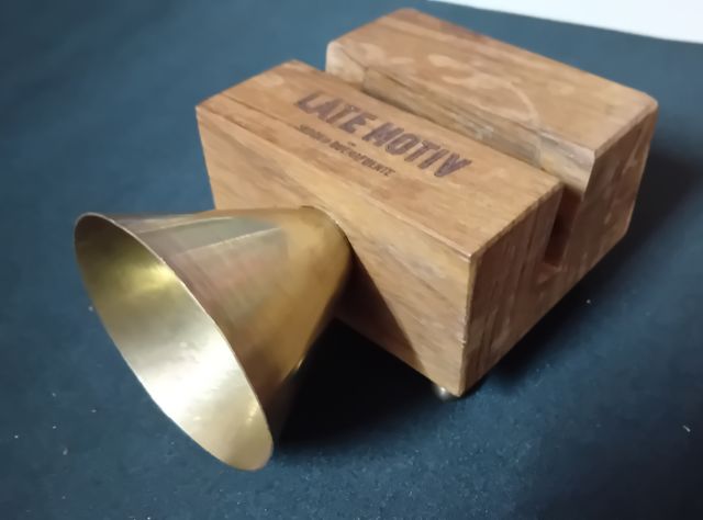 Altavoz Ecophonic Retro Madera y Bronce