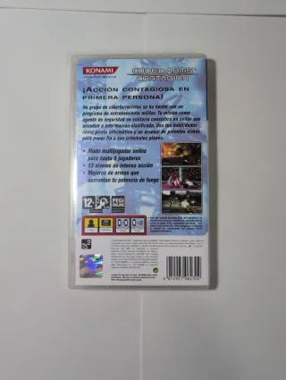 Coded Arms Contagion PSP Konami