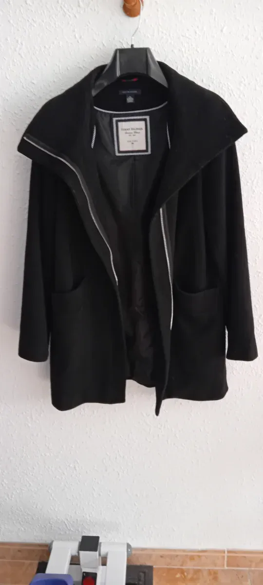 Abrigo Tommy Hilfiger Negro Talla M