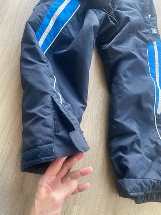 Peto de esquí infantil y manoplas