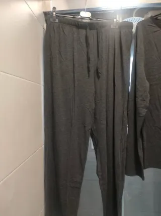 Pijama hombre gris talla XL