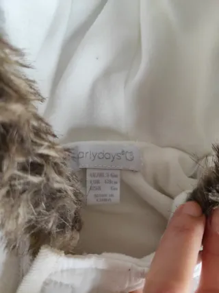 Buzo acolchado bebé