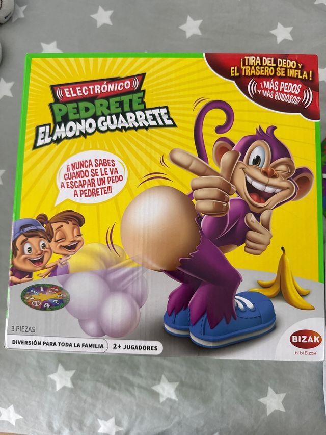 Pedrete el Mono Guarrete Juego Bizak