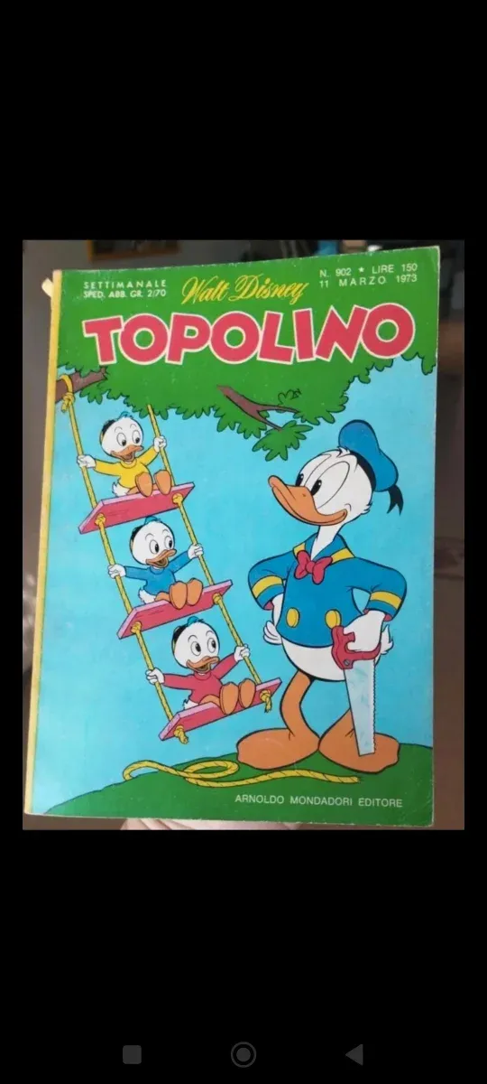 Storico e raro Topolino del 1973