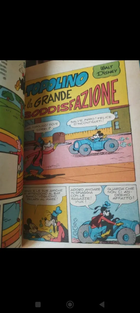 Storico e raro Topolino del 1973