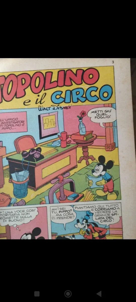 Storico e raro Topolino del 1973