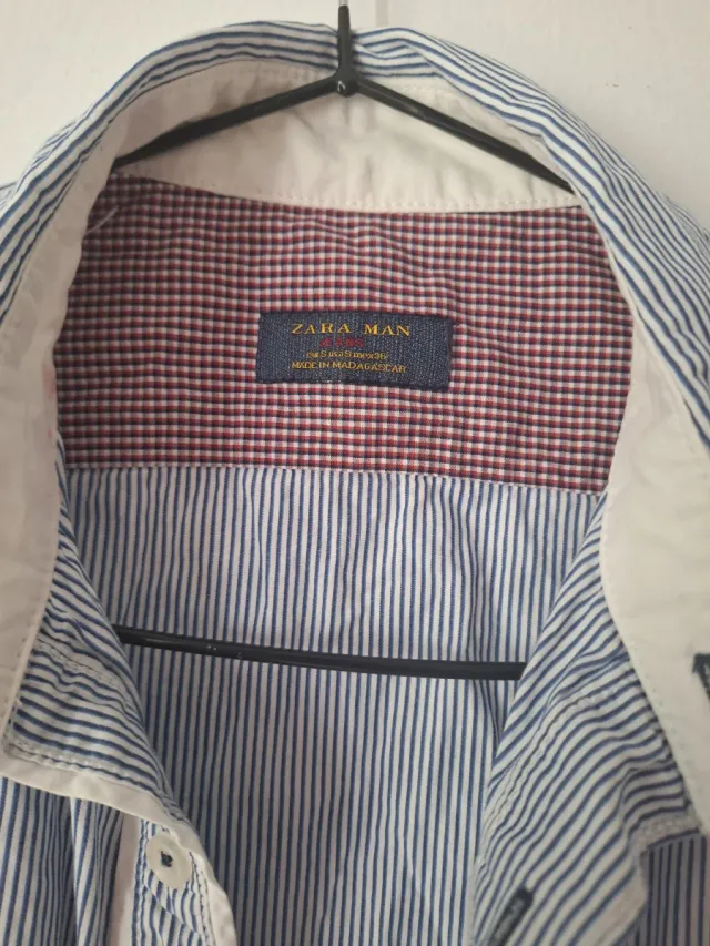 Camisa de rayas para hombre