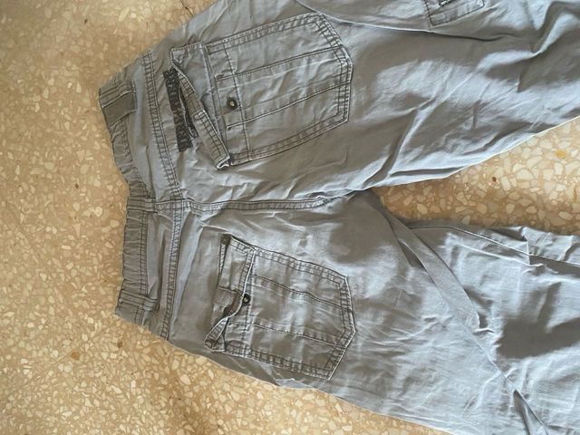 Pantalón cargo niño gris