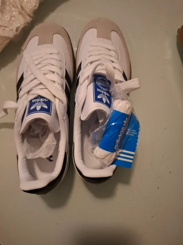 Zapatillas Adidas Samba Blancas y Negras