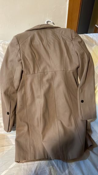 Abrigo Zara Beige
