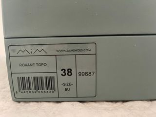 Zapatos de tacón MIM beige/gris