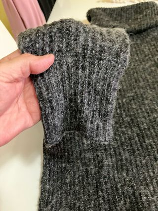 Jersey lana cuello alto talla M