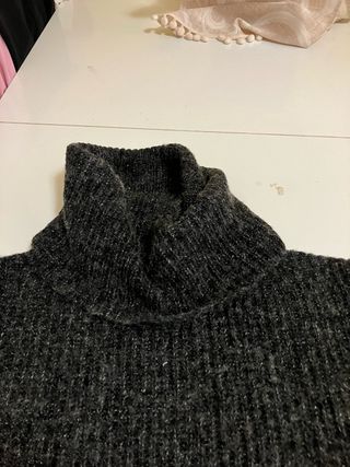Jersey lana cuello alto talla M