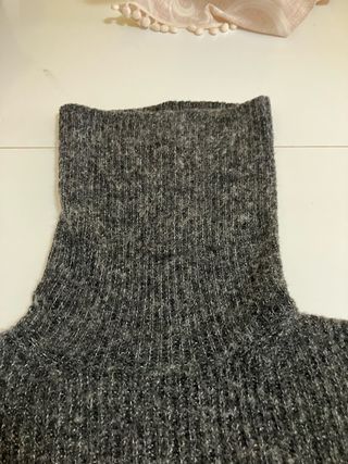 Jersey lana cuello alto talla M