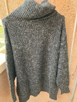 Jersey lana cuello alto talla M