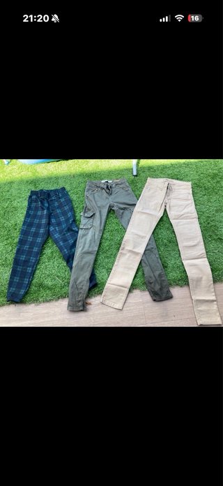 8 pantalones
