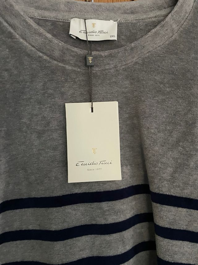 Pijama Caballero Emilio Tucci Gris/Azul