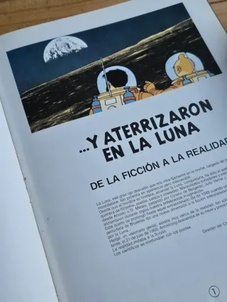 Tintin y aterrizaron en la luna, 1988.