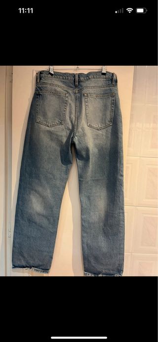 Vaqueros Zara Talla L Rasgados