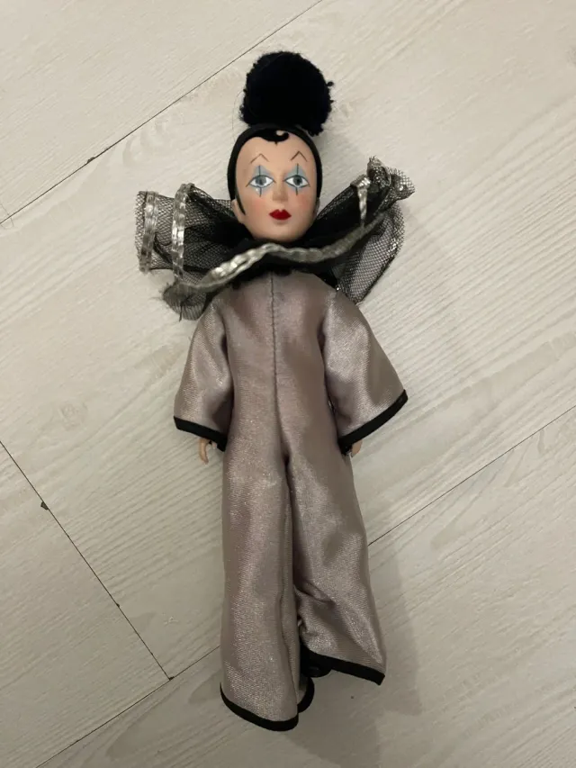 Bambola clown vintage