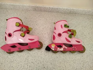 Patines Oxelo Niña Talla 32-35 Rosa