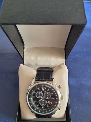 Reloj Eve Mon Crois Cronógrafo Negro