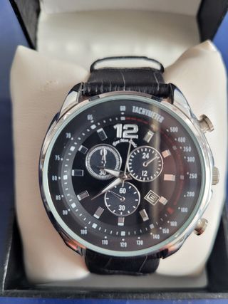 Reloj Eve Mon Crois Cronógrafo Negro