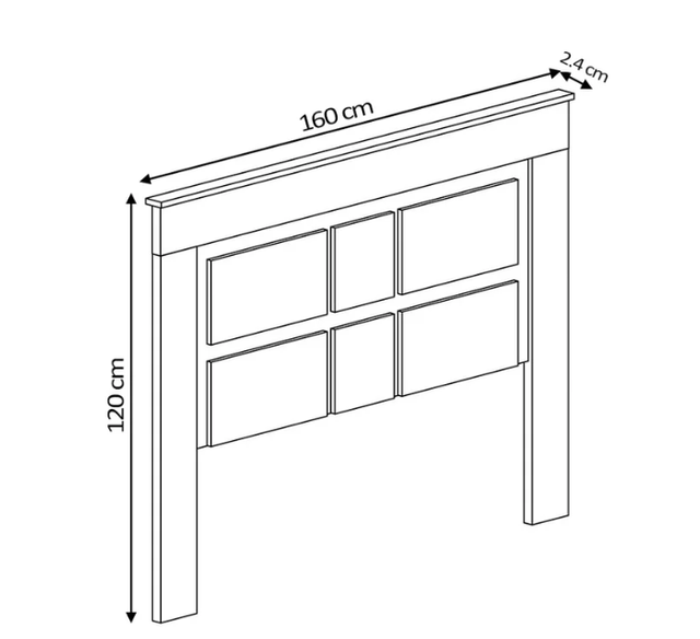 Conjunto de habitación: cómoda y mesitas