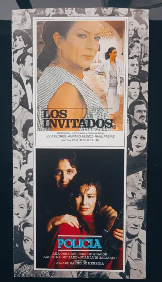 Desplegable lista material Warner Bros. 1986/1987.