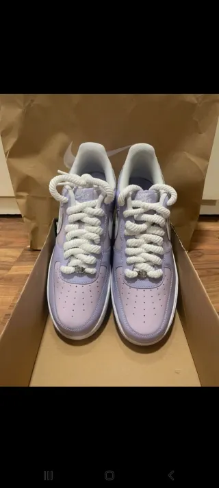 Nike Air Force 1 Hydrangeas Rosa/Morado