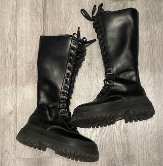 Botas militares Shein negras