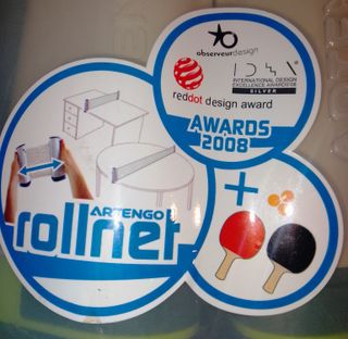 Rollnet Artengo red ping-pong portátil